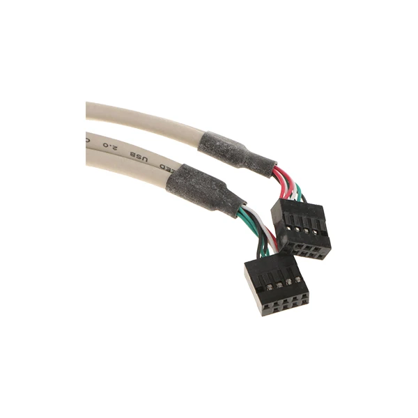 4 Ports USB 2.0 Female To Motherboard 9 Pin Header Panel Mount Cable