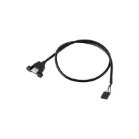 USB 2.0 En Panel Mount Kvinde til 5 Pin Header Female Cable