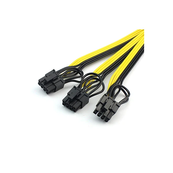 S7 to Triple 3X PCI-E PCIe 8Pin GPU Graphics Card Splitter Power Cable